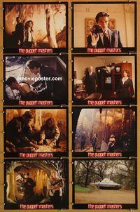 a566 PUPPET MASTERS 8 movie lobby cards '94 Donald Sutherland