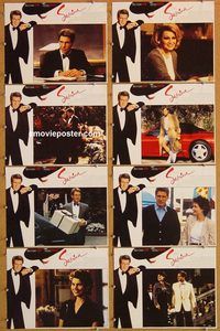a604 SABRINA 8 English movie lobby cards '95 Harrison Ford, Ormond