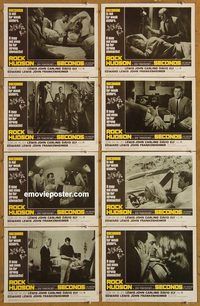 a610 SECONDS 8 movie lobby cards '66 Rock Hudson, John Frankenheimer