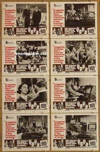 a620 SEVEN DAYS IN MAY 8 movie lobby cards '64 Lancaster, Kirk Douglas
