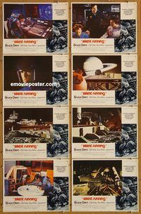 a630 SILENT RUNNING 8 movie lobby cards '72 Dern, science fiction!