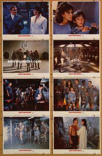 a641 SOLARBABIES 8 movie lobby cards '86 Richard Jordan, Jason Patric