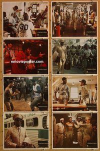 a642 SOLDIER'S STORY 8 movie lobby cards '84 Howard Rollins, WWII