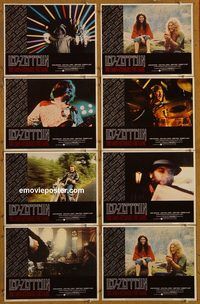 a646 SONG REMAINS THE SAME 8 movie lobby cards '76 Led Zeppelin
