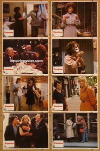 a726 TOOTSIE 8 movie lobby cards '82 Dustin Hoffman, Jessica Lange