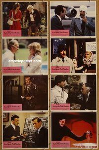 a734 TRAIL OF THE PINK PANTHER 8 movie lobby cards '82 Peter Sellers