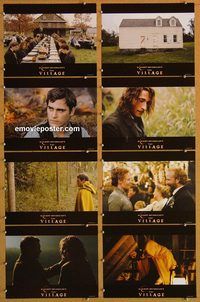 a752 VILLAGE 8 movie lobby cards '04 M. Night Shyamalan