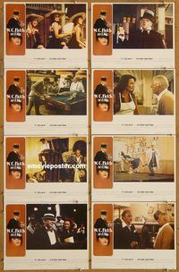 a764 WC FIELDS & ME 8 movie lobby cards '76 Rod Steiger, biography!