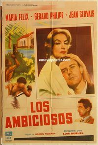 b461 REPUBLIC OF SIN Argentinean movie poster '59 Luis Bunuel