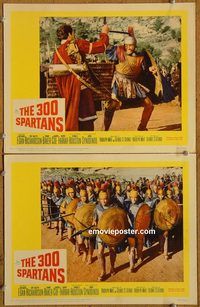 e072 300 SPARTANS 2 movie vintage movie lobby cards '62 Richard Egan
