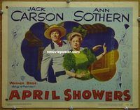 d025 APRIL SHOWERS vintage movie lobby card #6 '48 Jack Carson, Ann Sothern