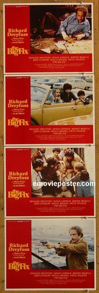 e404 BIG FIX 4 vintage vintage movie lobby cards '78 Richard Dreyfuss