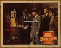 d093 BOSTON BLACKIE'S CHINESE VENTURE vintage movie lobby card '49 Morris