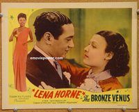 d104 BRONZE VENUS vintage movie lobby card R40s great Lena Horne image!