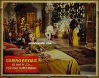 d120 CASINO ROYALE vintage movie lobby card #4 '67 James Bond spy spoof!