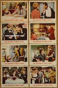 e845 COURTSHIP OF EDDIE'S FATHER 8 vintage movie lobby cards '63 Ford
