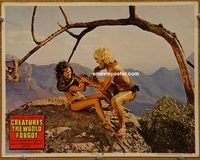 d161 CREATURES THE WORLD FORGOT vintage movie lobby card #5 '71 Julie Ege