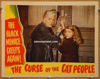 d170 CURSE OF THE CAT PEOPLE vintage movie lobby card '44 Val Lewton classic!
