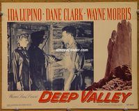 d188 DEEP VALLEY vintage movie lobby card #2 '47 Ida Lupino, Dane Clark