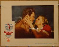 d195 DETECTIVE STORY vintage movie lobby card #7 '51 Kirk Douglas, Parker