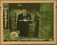 d197 DEVIL BAT vintage movie lobby card '40 Bela Lugosi, sci-fi horror!