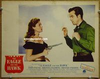 d218 EAGLE & THE HAWK vintage movie lobby card #6 '50 Payne, Fleming