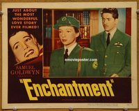 d226 ENCHANTMENT vintage movie lobby card #3 '49 Farley Granger, Evelyn Keyes