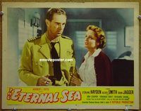 d227 ETERNAL SEA vintage movie lobby card #6 '55 Sterling Hayden, Smith
