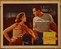 d578 ROAD HOUSE vintage movie lobby card #4 '48 Wilde & Lupino close up!