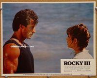 d583 ROCKY 3 vintage movie lobby card #3 '82 Sylvester Stallone, Shire