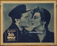 d606 SEA WOLF vintage movie lobby card R47 John Garfield & Lupino close up!