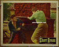 d627 SHORT GRASS vintage movie lobby card '50 Rod Cameron, Johnny Mack Brown