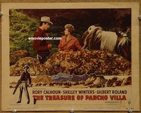 d713 TREASURE OF PANCHO VILLA vintage movie lobby card #7 '55 Winters