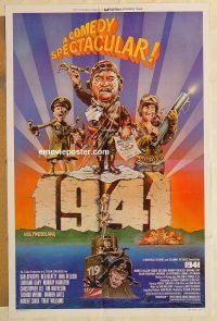g020 1941 style F one-sheet movie poster '79 Spielberg, John Belushi