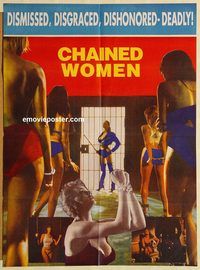 s187 CHAINED HEAT 2 Pakistani movie poster '93 women in prison!
