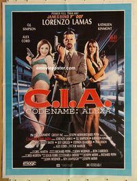 s198 CIA CODE NAME ALEXA Pakistani movie poster '93 Lorenzo Lamas
