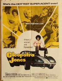 s203 CLEOPATRA JONES Pakistani movie poster '73 Tamara Dobson
