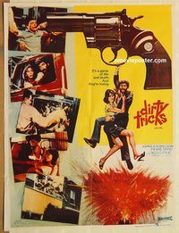 s300 DIRTY TRICKS Pakistani movie poster '81 Elliott Gould, Jackson