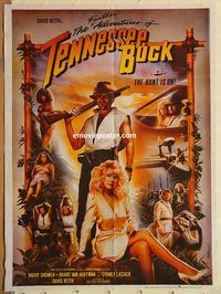 s434 FURTHER ADVENTURES OF TENNESSEE BUCK #2 Pakistani movie poster '88