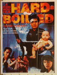 s489 HARD BOILED Pakistani movie poster '92 John Woo, Chow Yun-Fat