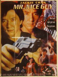 s781 MR NICE GUY style A Pakistani movie poster '97 Jackie Chan