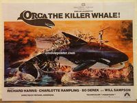 s846 ORCA Pakistani movie poster '77 Harris, Derek, Rampling