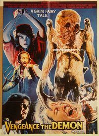 s897 PUMPKINHEAD style B Pakistani movie poster '88 Lance Henriksen