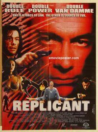 s926 REPLICANT Pakistani movie poster '01 Jean-Claude Van Damme