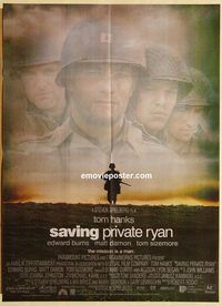 s978 SAVING PRIVATE RYAN #2 Pakistani movie poster '98 Tom Hanks