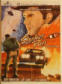 t003 SHAKER RUN #1 Pakistani movie poster '85 Robertson, Leif Garrett