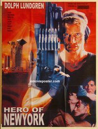 t025 SILENT TRIGGER Pakistani movie poster '96 Dolph Lundgren