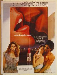 t042 SLEEPING WITH THE ENEMY Pakistani movie poster '91 Julia Roberts