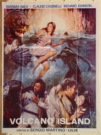 t053 SOMETHING WAITS IN THE DARK Pakistani movie poster '80 Mel Ferrer