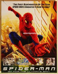 t063 SPIDER-MAN Pakistani movie poster '02 Tobey Maguire, Dafoe